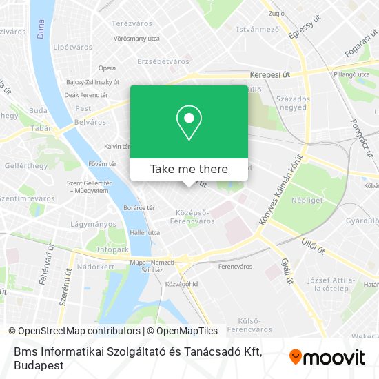 Bms Informatikai Szolgáltató és Tanácsadó Kft map