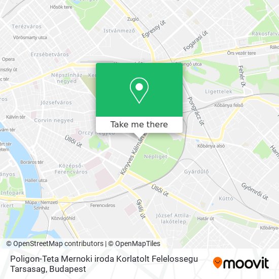 Poligon-Teta Mernoki iroda Korlatolt Felelossegu Tarsasag map