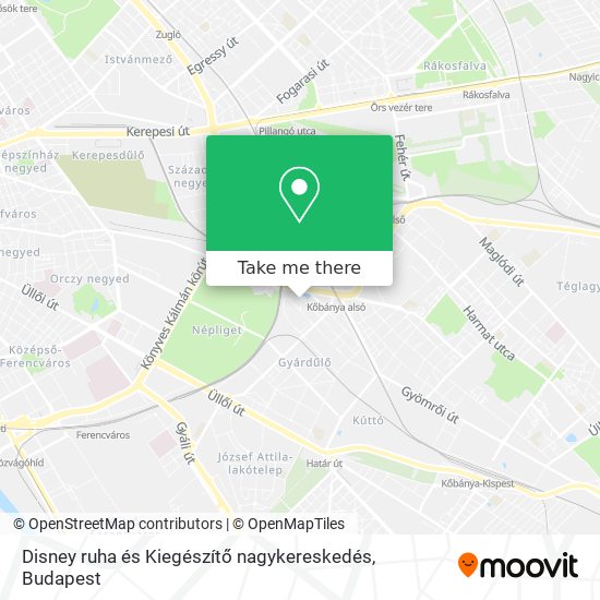 Disney ruha és Kiegészítő nagykereskedés map
