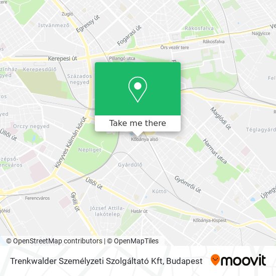 Trenkwalder Személyzeti Szolgáltató Kft map