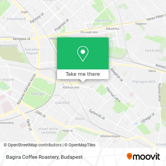 Bagira Coffee Roastery map