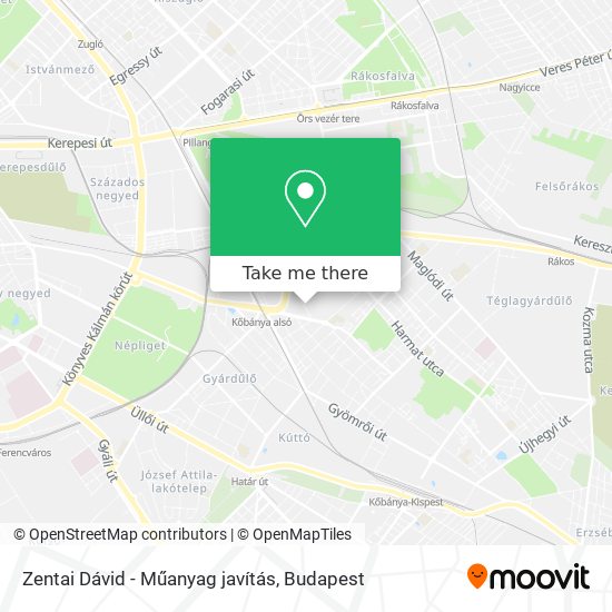 Zentai Dávid - Műanyag javítás map