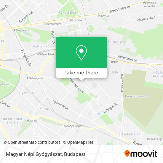 Magyar Népi Gyógyászat map