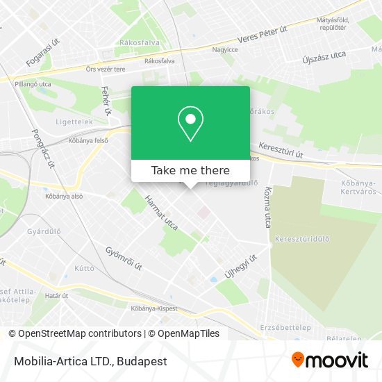 Mobilia-Artica LTD. map