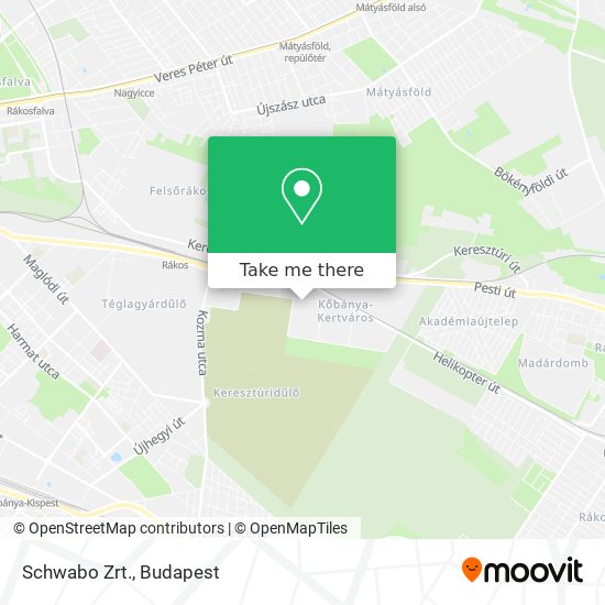 Schwabo Zrt. map