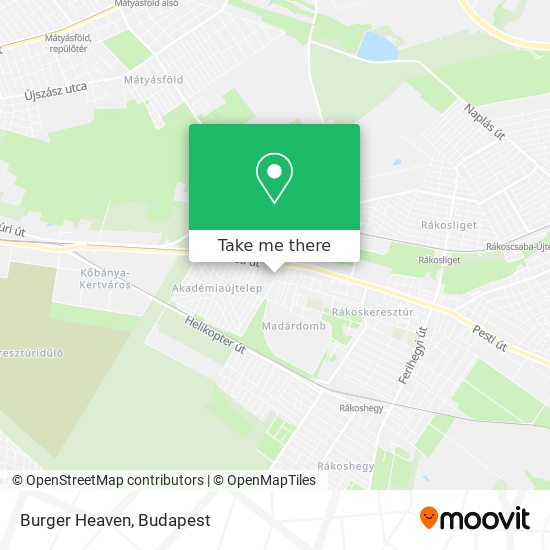 Burger Heaven map