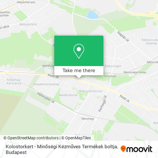 Kolostorkert - Minőségi Kézműves Termékek boltja map