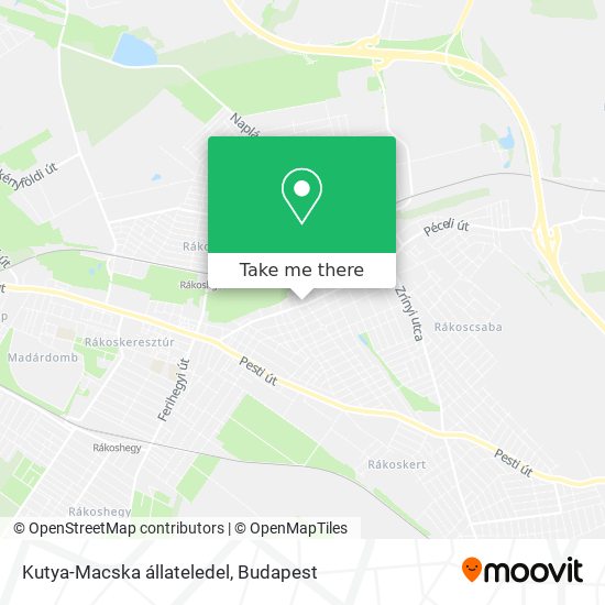 Kutya-Macska állateledel map