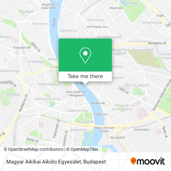 Magyar Aikikai Aikido Egyesület map