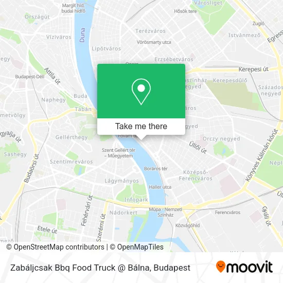 Zabáljcsak Bbq Food Truck @ Bálna map