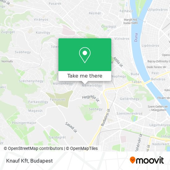 Knauf Kft map