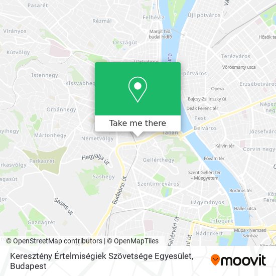 Keresztény Értelmiségiek Szövetsége Egyesület map