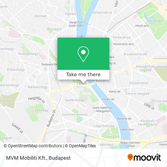 MVM Mobiliti Kft. map