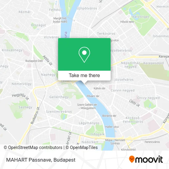 MAHART Passnave map