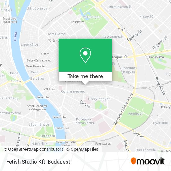 Fetish Stúdió Kft map