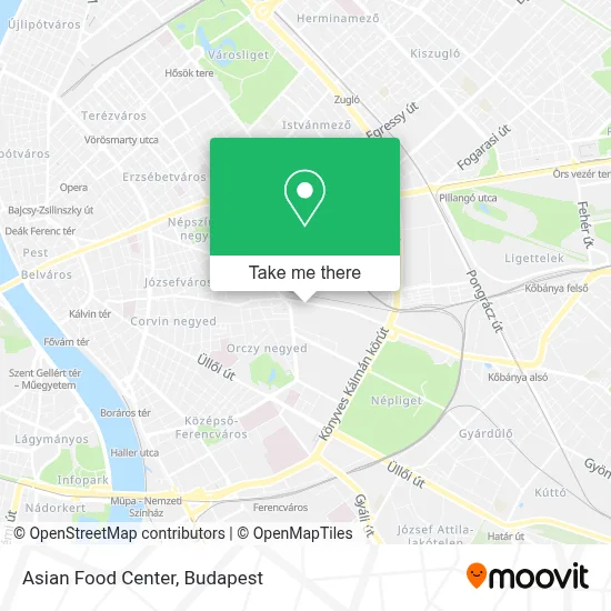 Asian Food Center map