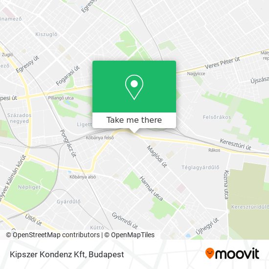 Kipszer Kondenz Kft map