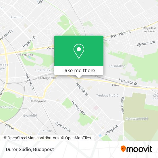 Dürer Súdió map
