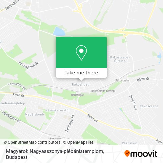 Magyarok Nagyasszonya-plébániatemplom map