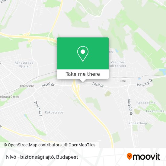 Nívó - biztonsági ajtó map