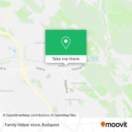 Family Helper store map