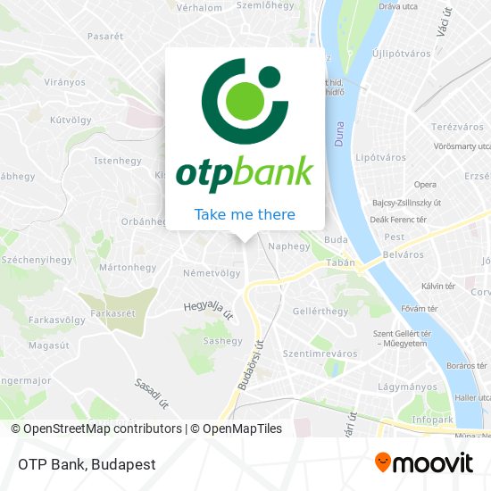 OTP Bank map
