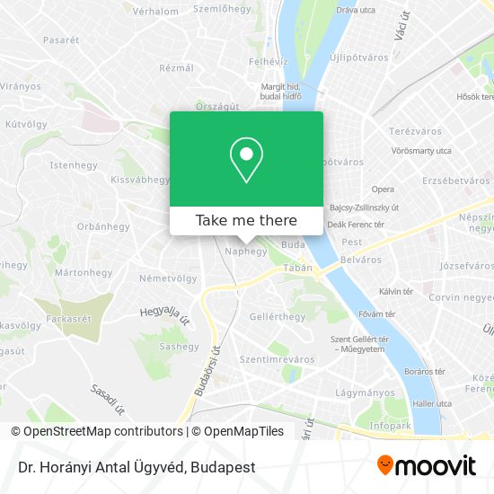 Dr. Horányi Antal Ügyvéd map