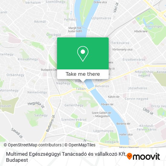 Multimed Egészségügyi Tanácsadó és vállalkozó Kft map