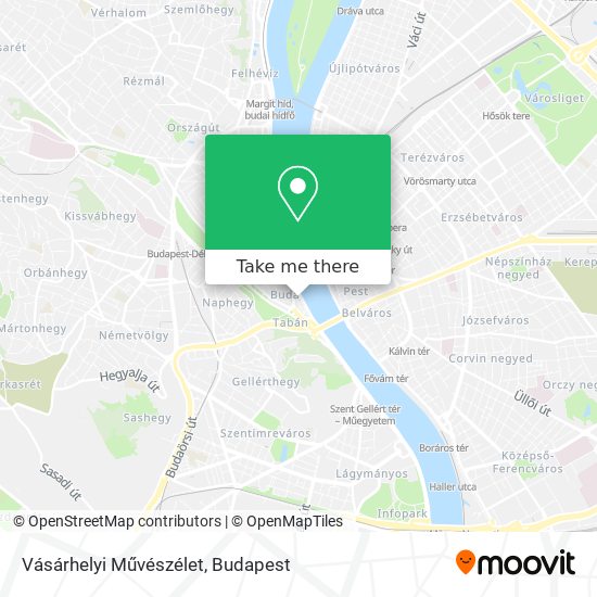 Vásárhelyi Művészélet map