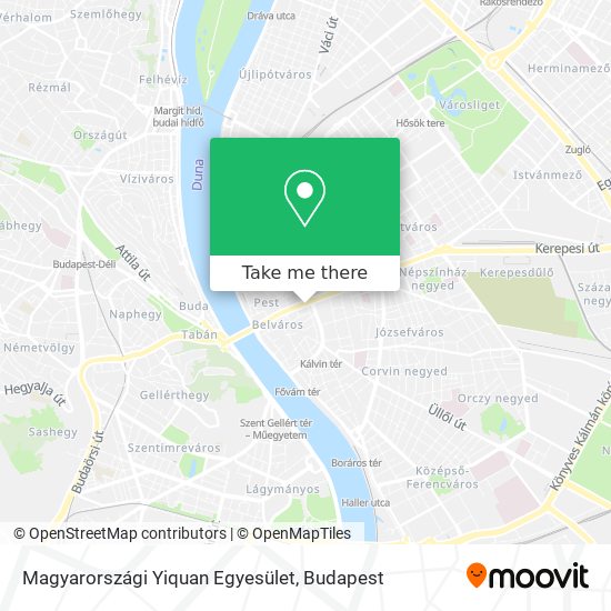 Magyarországi Yiquan Egyesület map