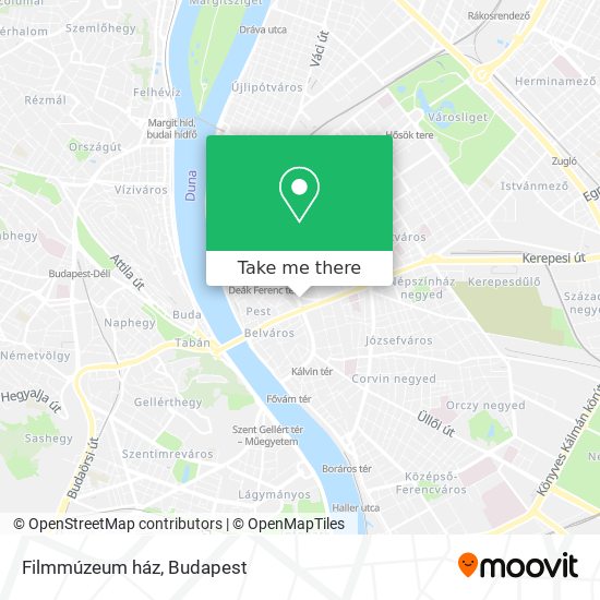 Filmmúzeum ház map