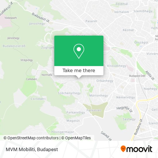 MVM Mobiliti map