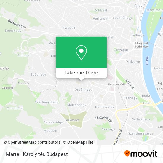 Martell Károly tér map