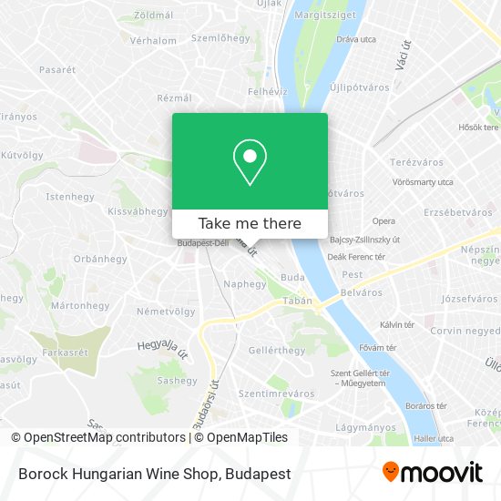 Borock Hungarian Wine Shop map