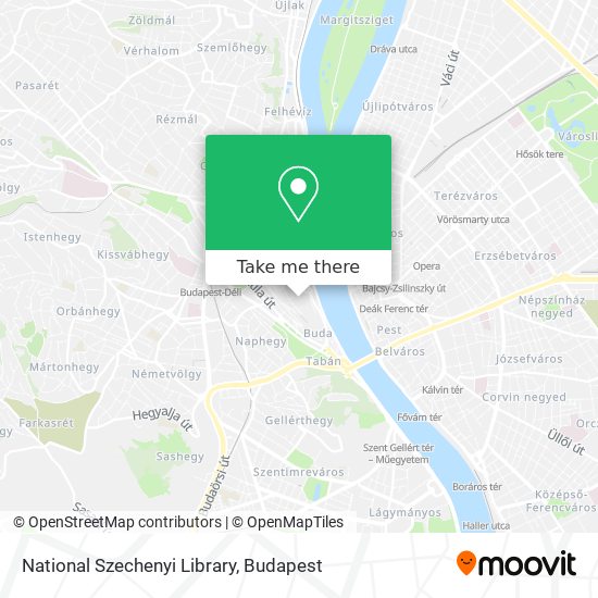 National Szechenyi Library map
