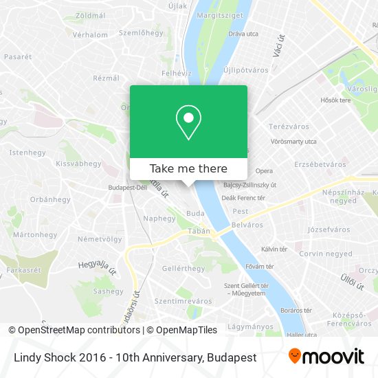 Lindy Shock 2016 - 10th Anniversary map