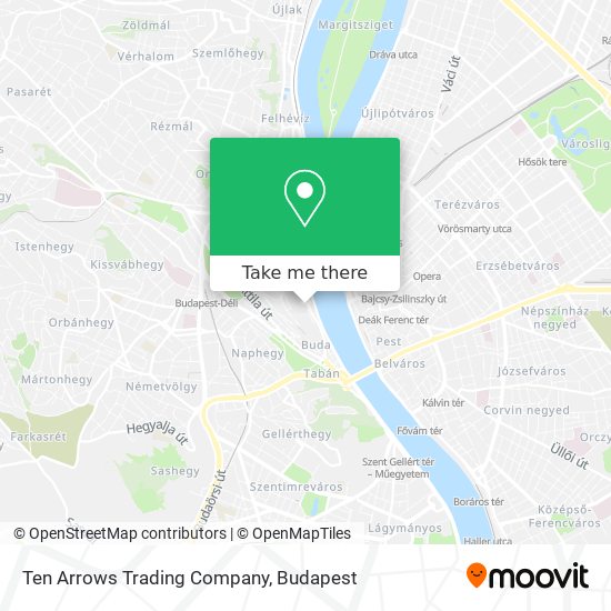 Ten Arrows Trading Company map