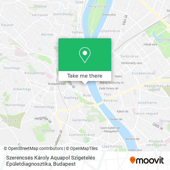 Szerencsés Károly Aquapol Szigetelés Épületdiagnosztika map