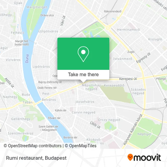 Rumi restaurant map