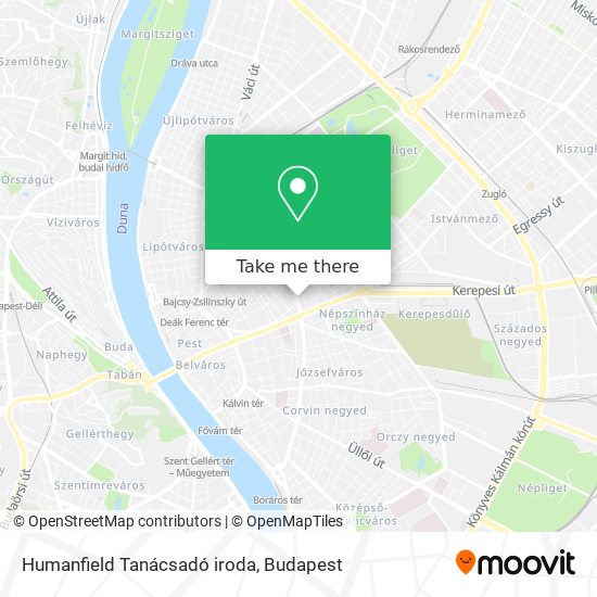 Humanfield Tanácsadó iroda map