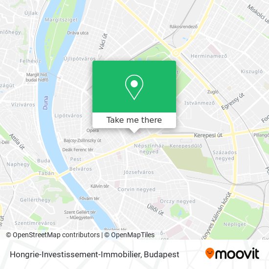 Hongrie-Investissement-Immobilier map