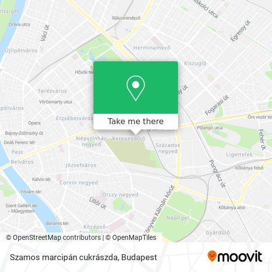 Szamos marcipán cukrászda map