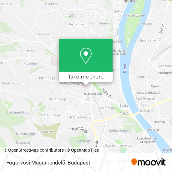 Fogorvosi Magánrendelő map