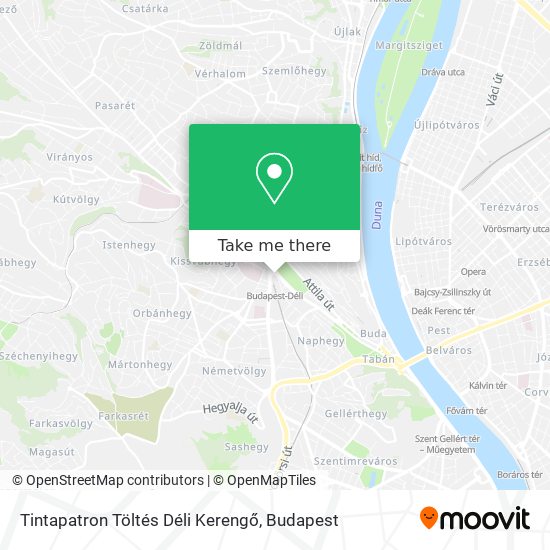 Tintapatron Töltés Déli Kerengő map