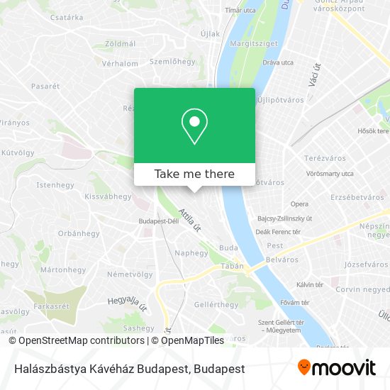 Halászbástya Kávéház Budapest map