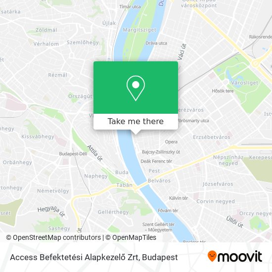 Access Befektetési Alapkezelő Zrt map