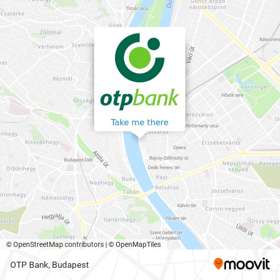 OTP Bank map