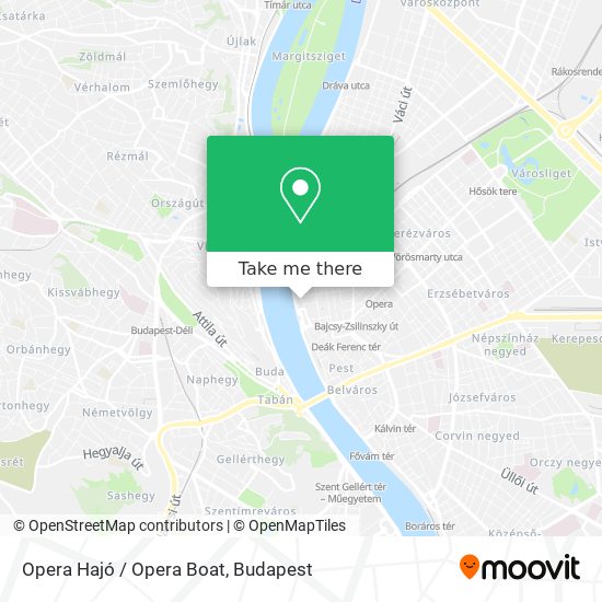 Opera Hajó / Opera Boat map