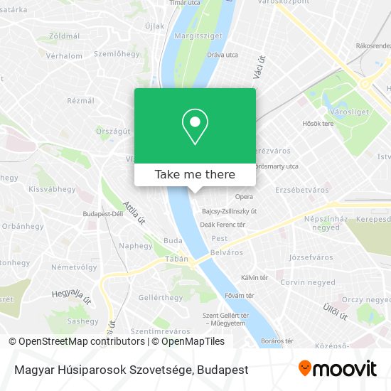 Magyar Húsiparosok Szovetsége map