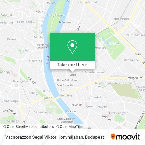 Vacsorázzon Segal Viktor Konyhájában map